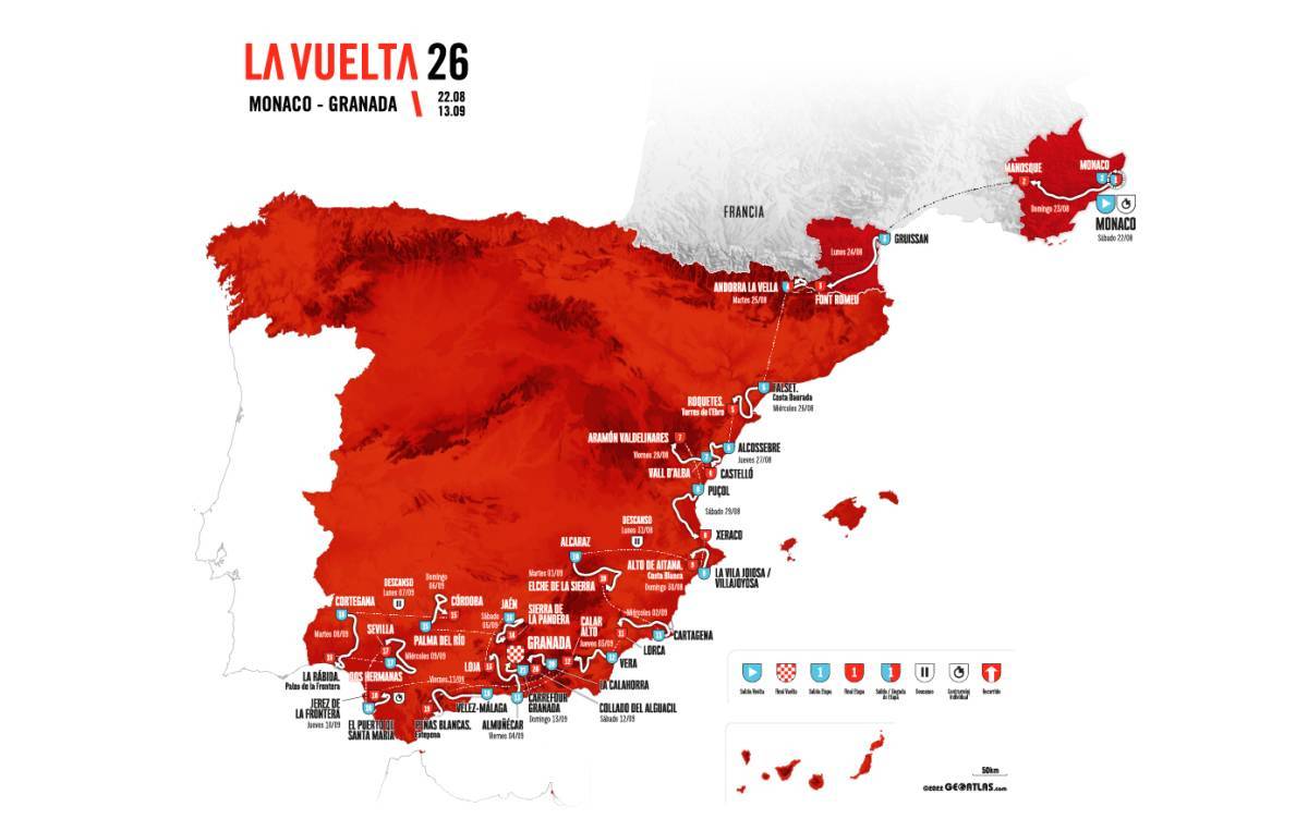 Venez vivre le tour d'Espagne La Vuelta 2026 à La Parenthèse